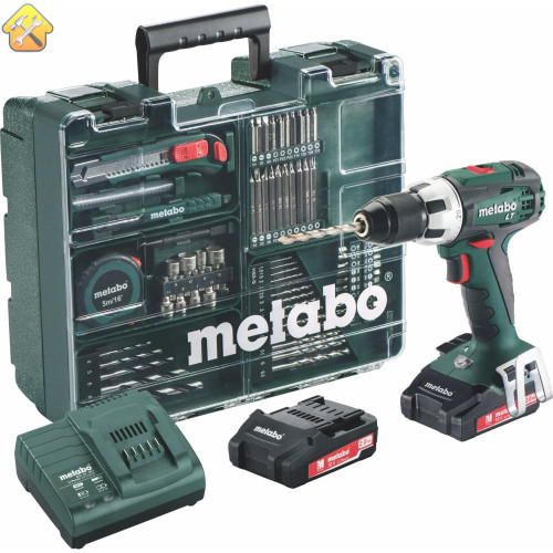 Аккумуляторная дрель METABO BS 18 LT Set