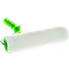 Валик с ручкой СИБРТЕХ из искусственного меха, 250 мм, ворс 15 мм, D-48 мм, полиэстер 80114