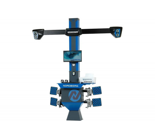 Четырехкамерный стенд сход-развал NORDBERG 3D модель C804