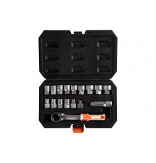 Набор торцевых головок с принадлежностями AFFIX HEX 19 мм, 10-24 мм, 17 предметов AF01917C