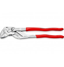 Переставные клещи-ключ Knipex 68 мм (2 1/2"), длина 300 мм, хром, 1К ручки, KN-8603300SB