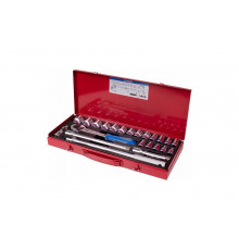 Набор головок с принадлежностями KING TONY 1/2", двенадцатигранные 23 предмета 4031SR