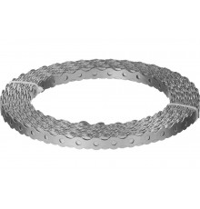 Перфорированная лента ЗУБР Волна вентиляционная 17х0.5мм 25м 310246-17