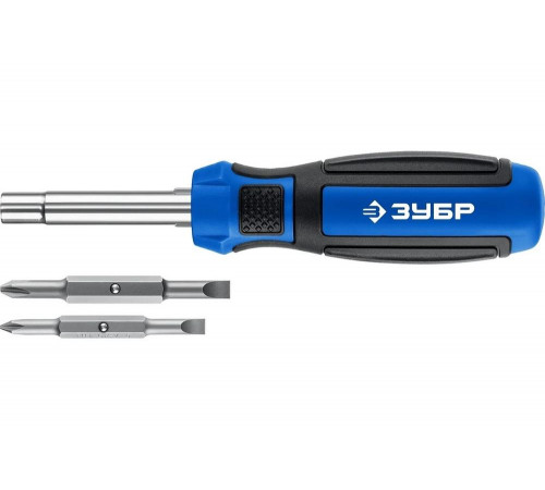 ЗУБР отвертка комбинированная 6-в-1 25030 Профессионал