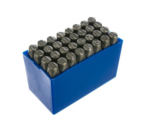 Буквенные клейма Зубр, шрифт 8 мм 21503-08_z01