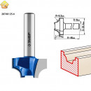 ЗУБР 25.4 x 14 мм, радиус 6.3 мм, фреза пазовая фасонная №1 28740-25.4 Профессионал