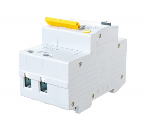 Автоматический выключатель IEK АД-12 2п, C, 40А, 30мА