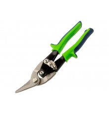 Ножницы по металлу СИБРТЕХ 250 мм, левый рез, сталь С55, двухкомпонентные рукоятки 78338