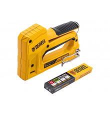 Мебельный степлер Denzel тип 53 и 13, 6-14 мм, тип 140, 10-14 мм, тип 300, 15 мм, тип 500, 15 мм 40215