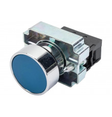 Кнопка управления IEK, LAY5-BA61, без подсветки, 1з, синяя ИЭК BBT60-BA-K07