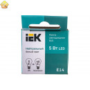 Интересная лампа IEK LLE-G45-5-230-40-E14