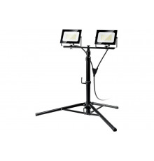 Светодиодные прожекторы на штативе ЗУБР Профессионал пск 50x2, 2x50 Вт 57145-2-50