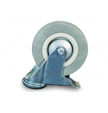 Колесо аппаратное поворотное с тормозом SCgb 55 120 мм TOR 1029656