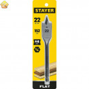 STAYER FLAT 22x152мм, сверло по дереву перовое 2950-22_z01 Master