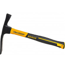 Молоток каменщика Stayer Hercules 600 г с фибергласовой рукояткой, 20161_z01