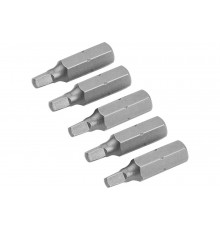 Набор вставок бит торцевых 1/4", Square, №2, 25 мм, 5 шт TOLSEN TT20280