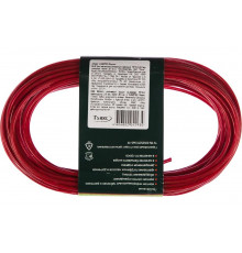 Металлополимерный трос СИБРТЕХ красный ПР-3,0 47644