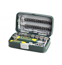 Универсальный набор инструмента KRAFTOOL Universal-38 1/4", 38 предметов 27970-H38