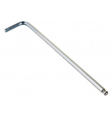 Ключ Kraftool "INDUSTRIE" имбусовый, длинный c шариком, Cr-Mo, хромосатинированное покрытие, HEX 5 27437-5