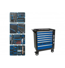 Набор инструментов в чёрной тележке KING TONY FOCUS 188 предметов 9G35-188MRV