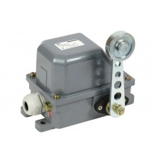 Концевой выключатель IEK КУ-701 У1, рычаг с роликом, 10А, IP44, 2 эл. цепи KV-1-701-1