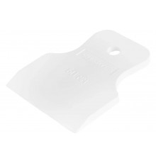 Шпатель СИБРТЕХ белая резина, 60 мм 85832