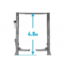 Подъемник NORDBERG 380 V, 2х стоечный, 6 т, с верхней синхронизацией, серый N4122HE-6G_380