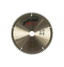 Диск пильный по алюминию и пластику (250х30 мм; 80T; ч/рез отриц.) АТАКА 8077890