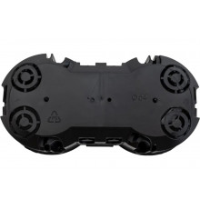 Установочная коробка IEK КМ40007 2х местная для твердых стен 141x70x45 с саморезами UKT20-141-070-045