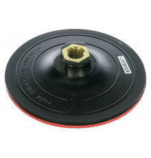 Тарелка опорная пластиковая для УШМ, на липучке, 125 мм, М14 STAYER MASTER 35742-125