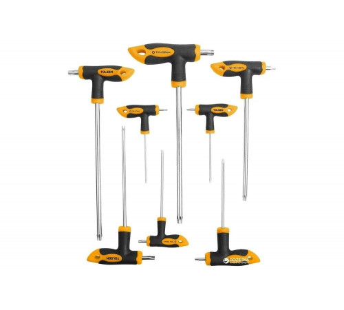 Набор Т - образных ключей TOLSEN TORX 8 предметов 20061