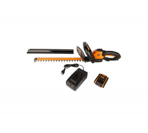 Аккумуляторный кусторез WORX 20 В, АКБ 2 А*ч и ЗУ WG261E