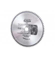 Диск пильный по дереву (305х30 мм; 2.5 мм; 72Z) Elitech 1820.054700