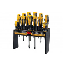 набор отверток с насадками в пластмассовом боксе STAYER Hercules-Pro-37, 37 предметов 25312-H37