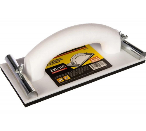 Терка для шлифования с металлическим фиксатором, 100x230мм STAYER 3569-10