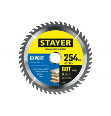 Диск пильный по дереву STAYER Expert 254x32/30 мм, 60Т 3682-254-32-60_z01