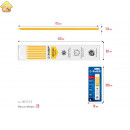Сменные грифели для автоматического строительного карандаша ЗУБР Профессионал 6шт, желтые 06313-5