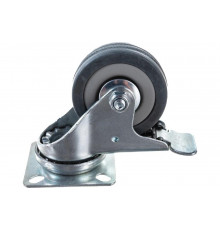 Колесо аппаратное поворотное с тормозом SCgb 25 50 мм TOR 1003241