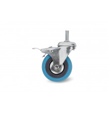 Колесо аппаратное поворотное с болтом и тормозом SCtgb 93 75 мм TOR 1003629