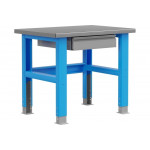 Промышленный металлический стол Верстакофф 1000 мм PLC (RAL5015 и RAL7037) 115001