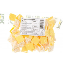 Самоклеящаяся площадка под хомут IEK 20x20 уп.100 шт. ИЭК UHP30-20-100