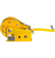 Ручная барабанная лебедка TOR ЛБ-2600 (BHW) г/п 1,0 т, длина троса 20 м 11315