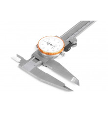 Штангенциркуль с круглой шкалой в кейсе, губ. 50мм, 0.01 SHAN ШЦК-1-300 123676