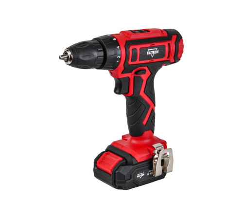 Дрель аккумуляторная ELITECH ДА 122СЛ (E2201.015.01)