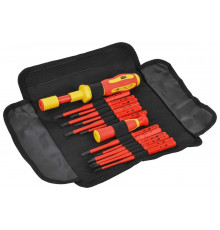 Отвертка IEK Arma2l 5 динамометрическая с жалами slim 14шт A2L5-NS50-T2-14