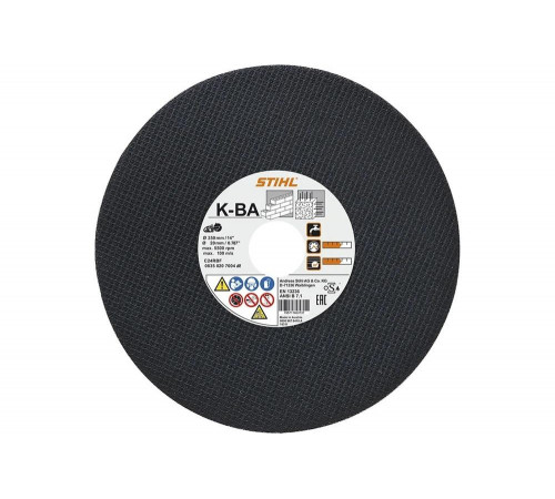 Абразивный отрезной круг из синтетической смолы, B 350 мм DE/FR/GB Stihl 0835-020-7001