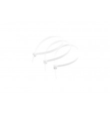 Нейлоновые хомуты Зубр белые, 4.5x250 мм, 100 шт. 309010-45-250