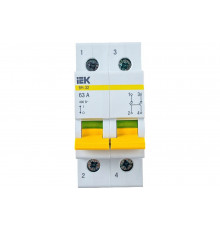 Выключатель нагрузки IEK ВН-32 63А/2П ИЭК MNV10-2-063