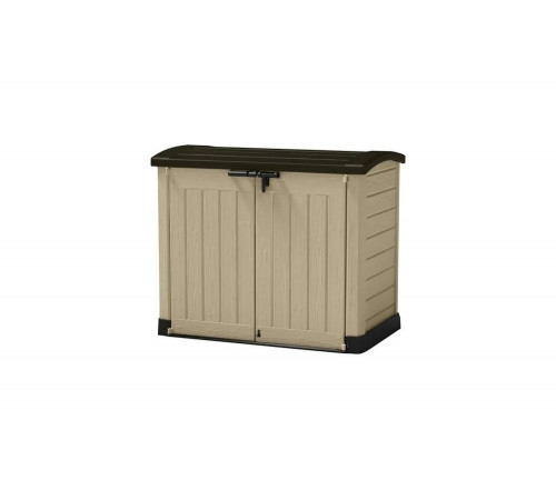 Ящик Keter Woodland Store it out Arc 1200 л бежево-коричневый 230437