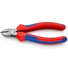 Бокорезы Knipex, L-140 мм, 62 HRC, 2-к ручки, KN-7002140SB